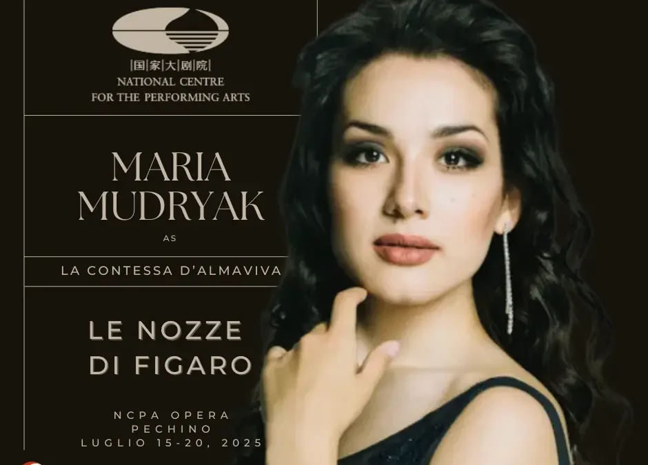 Soprano Maria Mudryak as Almaviva at NCPA-Beijing 2025