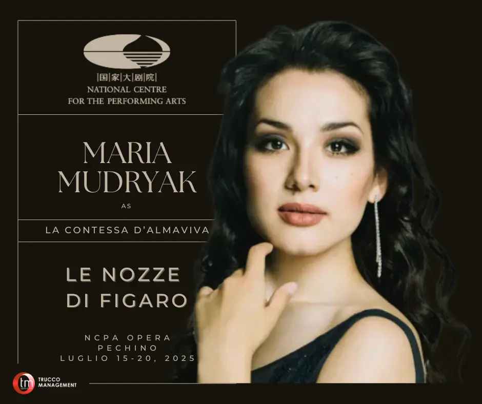 Soprano Maria Mudryak as Almaviva at NCPA-Beijing 2025