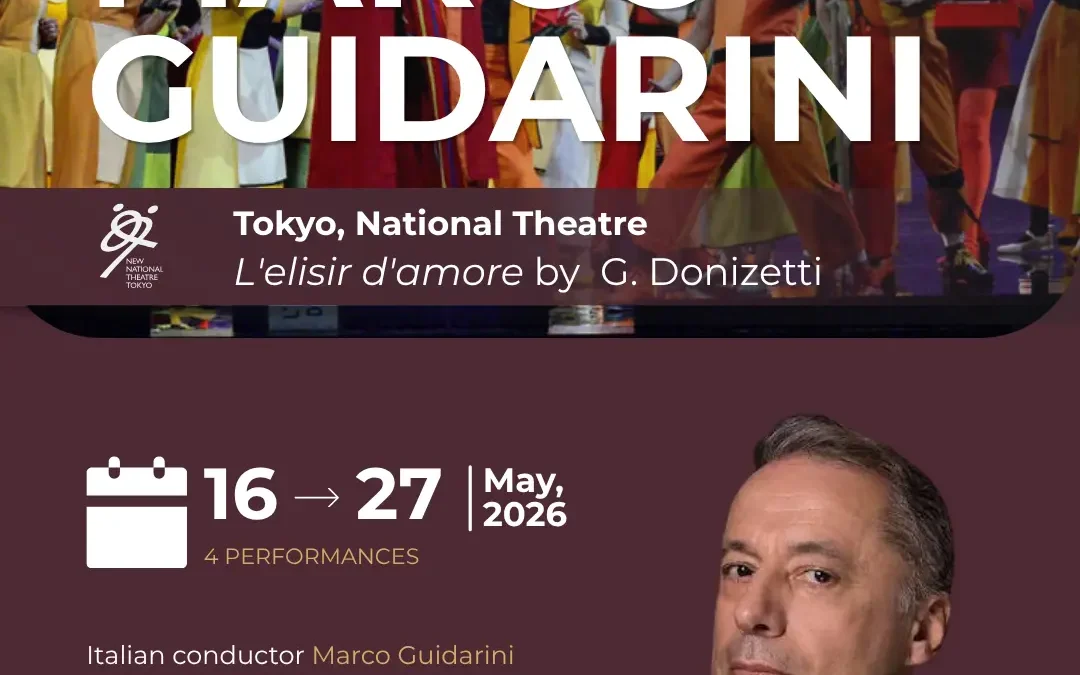 Marco Guidarini conducts L’elisir d’amore at New National Theatre Tokyo