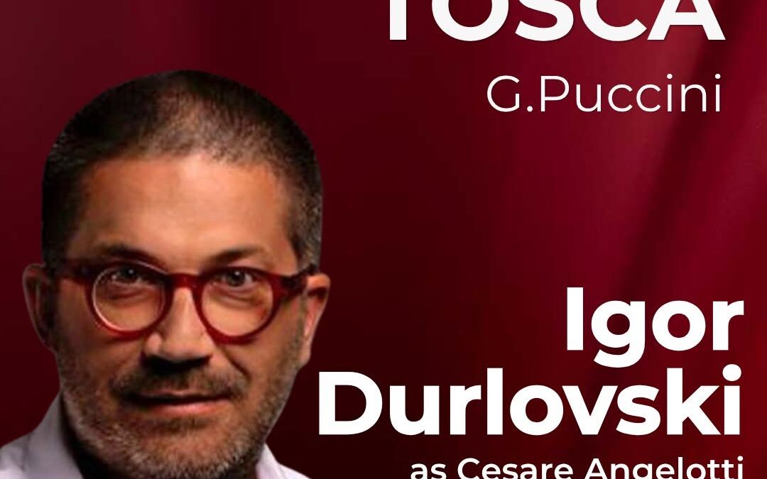 Igor Durlovski performs Cesare Angelotti in Tosca at Teatro Regio Torino