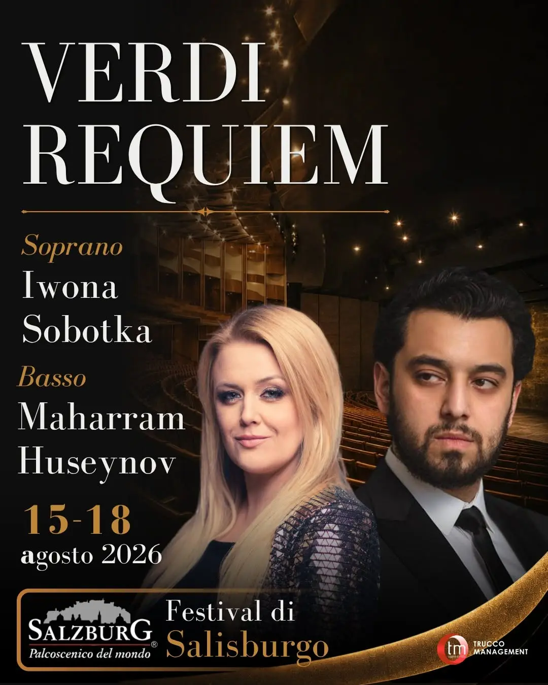 poster of Martina Gresia appearing as Leonora in Verdi’s Il trovatore at Macerata Opera Festival 2026