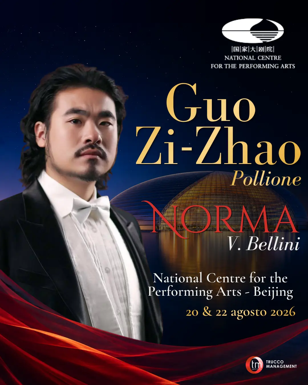 poster of Martina Gresia appearing as Leonora in Verdi’s Il trovatore at Macerata Opera Festival 2026